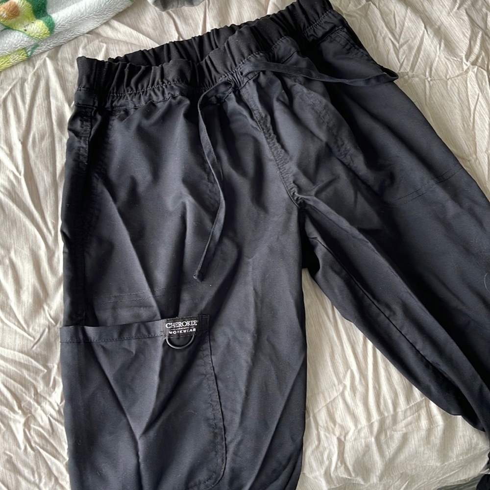 Black cherokee scrub Pants - S